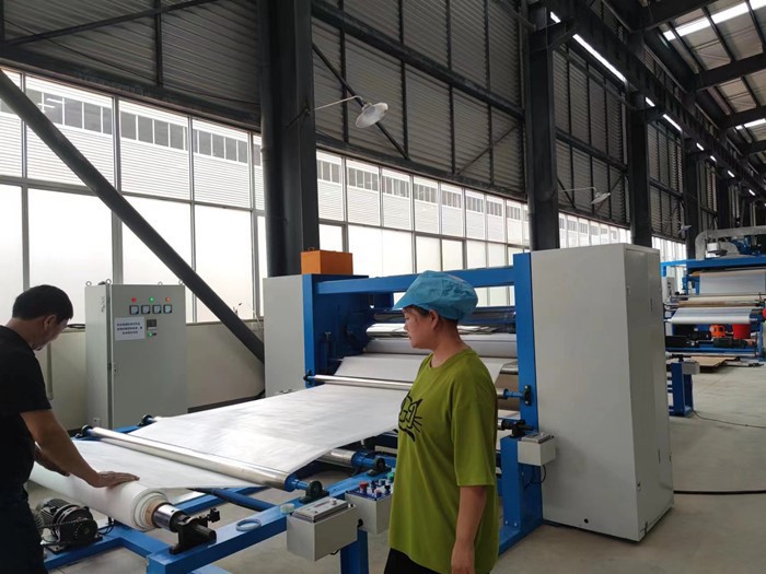 UD orthogonal heat pressing machine3