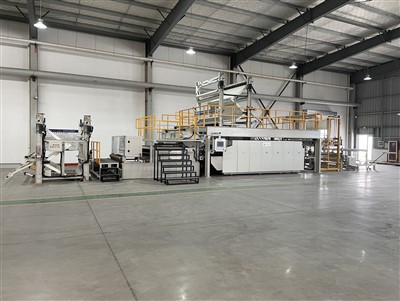 Divu lentu presēšanas laminēšanas mašīna