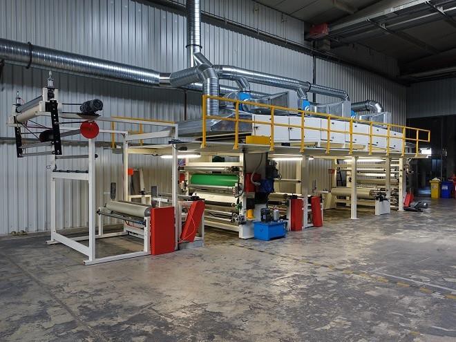 Mākslīgā āda / auduma degšanas mašīna