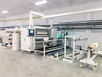 PUR karstā kausējuma laminēšanas mašīna